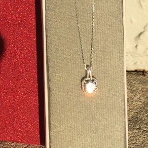 Sterling silver necklace and pendant